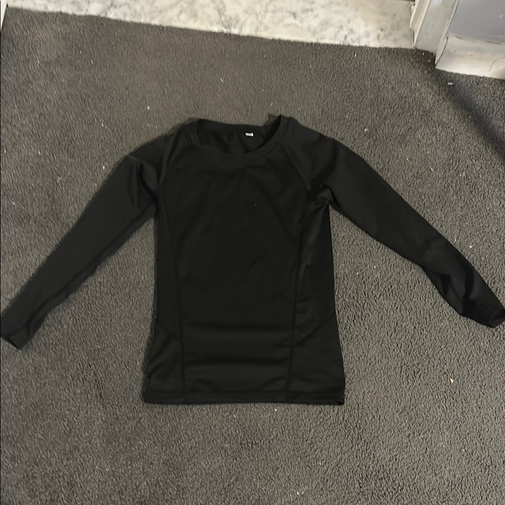 Black Long Sleeve Top